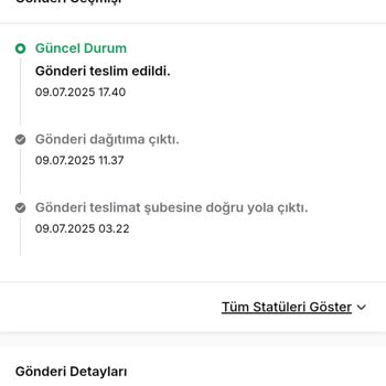 Teslim Edilmeden Teslim Edildi Gösterilen Kargom Hakkında Mağduriyet