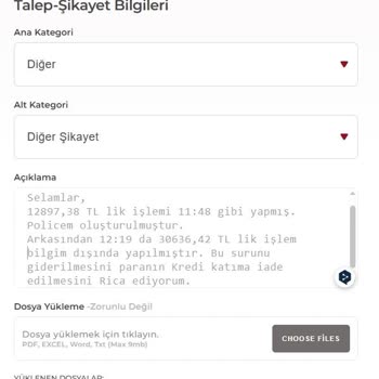 Bilgim Dışında Gerçekleştirilen İşlem Ve KVKK'ya Aykırı Bilgi Talebi