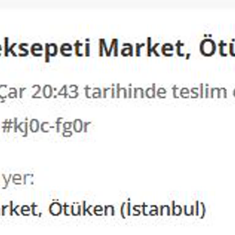 Teslim Edilmeyen Sipariş İçin Paramın İade Edilmemesi Mağduriyet Yaratıyor