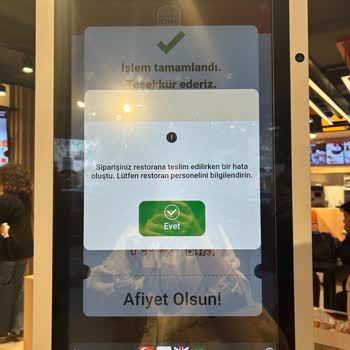 Burger King’de İki Kez Ödeme Yapıp İade Alamadım