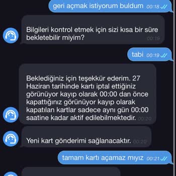 Kayıp Kartımı Bulunca Açtırmak İstedim, İşbankası Kartımı Tamamen Kapattı