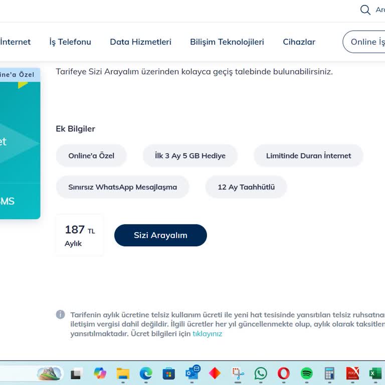 Türk Telekom'da Online Paket Fiyatı Ve İletişim Sorunu