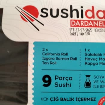 Aldığım Sushi Kutusundan Wasabi Çıkmadı, Hayal Kırıklığına Uğradım
