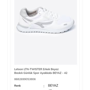 Letoon Diye Aldım Farklı Marka Ayakkabı Geldi