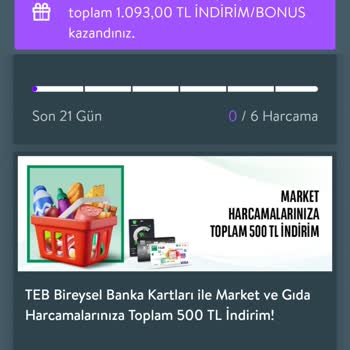 Kampanya Şartlarına Uygun Harcamama Rağmen İndirimim Yatmadı, Mağdur Edildim