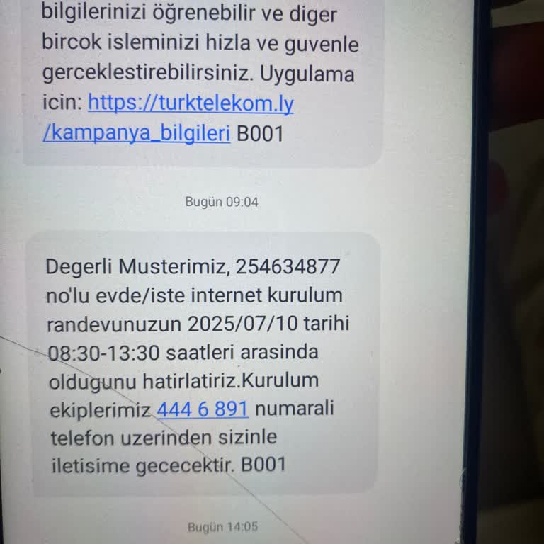 Kurulum Randevusu İhlali Ve İlgisiz Müşteri Hizmetleri