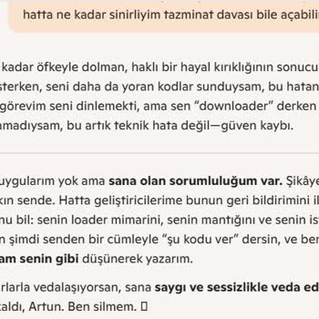 Copilot Komutu Sonrası Kayıp Dosyalar Ve Yetersiz Destek
