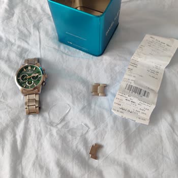 Saatin Camı Kısa Sürede Kırıldı, Garanti Kapsamı Dışında Kaldı