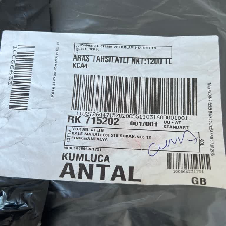 Yanlış Beden Gönderimi Ve İade Talebi