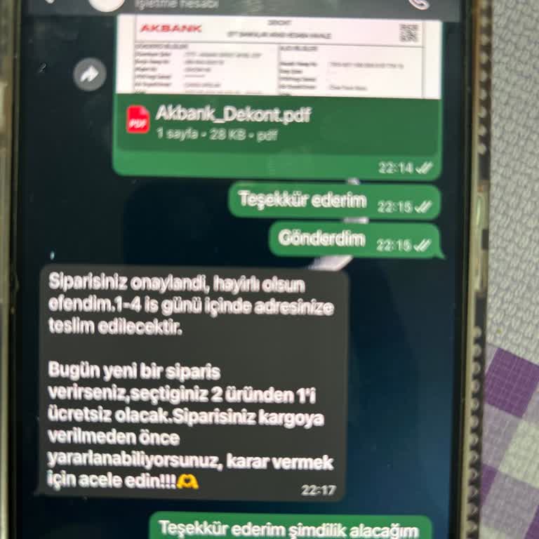 Satın Alınan Ürünler Gönderilmedi, İletişim Kurulamıyor