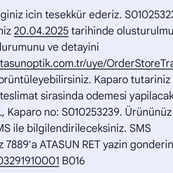 Gözlük Camı Siparişim Aylarca Teslim Edilmedi, Mağaza Ve Merkezden Çözüm Alamıyorum