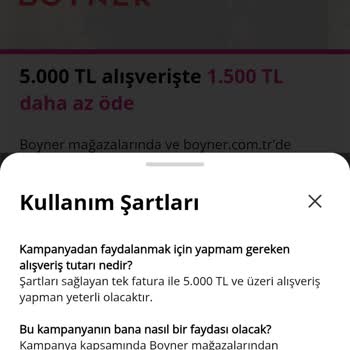 Boyner Kampanya Vaadi Mağazada Geçerli Olmadı