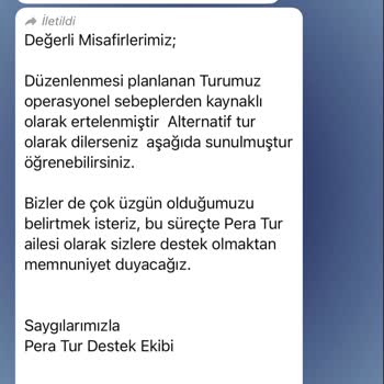 İptal Edilen İtalya Turu Sonrası Yaşanan İletişim Ve İade Sorunu