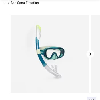 İlk Kullanımda Denizde Kaybolan Şnorkel Maske Mağduriyeti