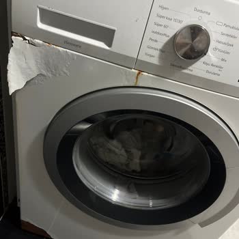 Siemens Çamaşır Makinesinde Paslanma Ve Yetersiz Servis Desteği