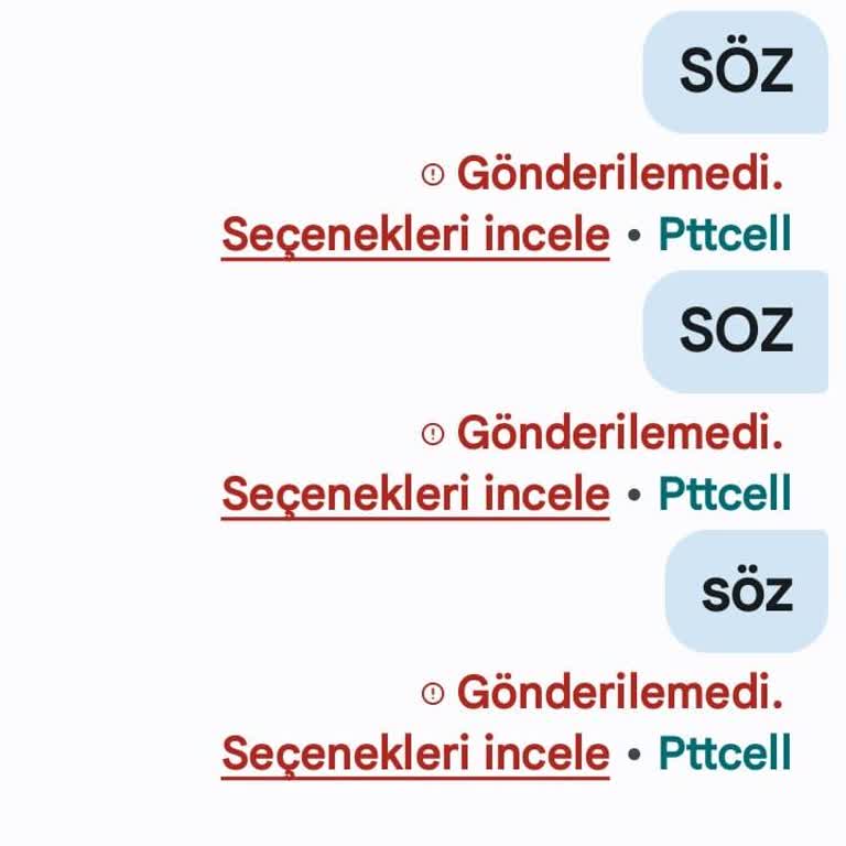 Onay Mesajı Gelmediği İçin Yüksek Fatura Ve İletişim Sorunu
