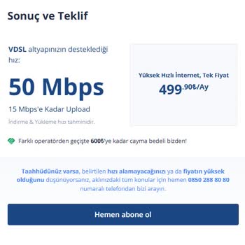 TurkNet Yanlış Hız Vaadiyle Mağduriyet Yaşattı Ve Destek Vermedi