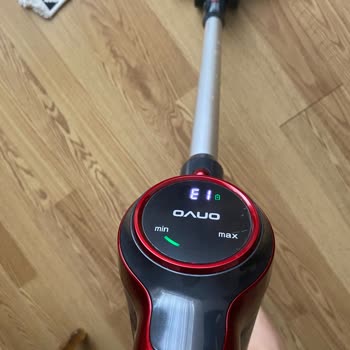 Onvo Yeni Alınan Süpürge E1 Hatasıyla Çalışmıyor