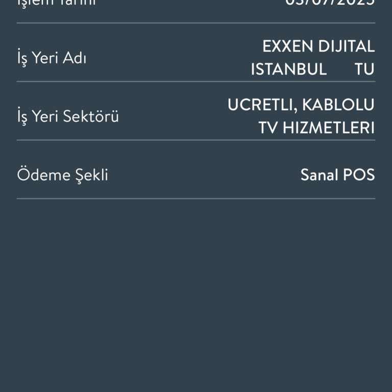 Onayım Olmadan Kredi Kartımdan Exxen Üyelik Ücreti Çekildi