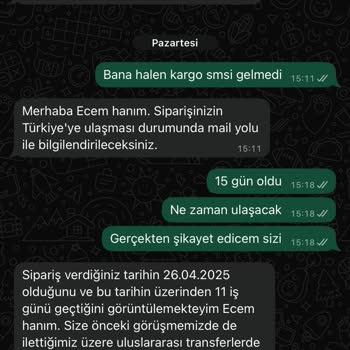 Termos Türkiye'den Sipariş Edilen Ürünler Teslim Edilmiyor Ve İade Yapılmıyor