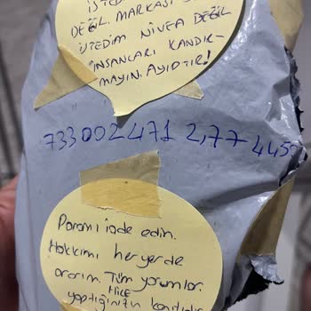 Yanlış Ürün Gönderimi Ve İade Belirsizliği Mağduriyet Yaratıyor