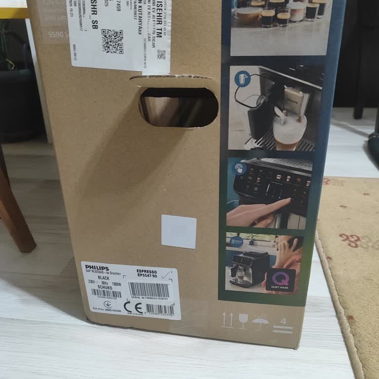 Philips 5500 Kahve Makinesi Kutusundan Yağlama Tüpü Eksik Çıktı