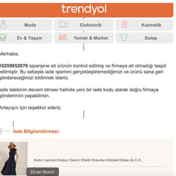 İade Sürecinde Mağduriyet Ve Güven Kaybı Yaşadım, Ücret İadem Yapılmadı