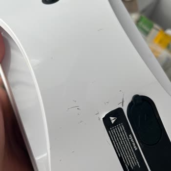 Servisten Gelen Cam Silme Robotu Kırık Çıktı