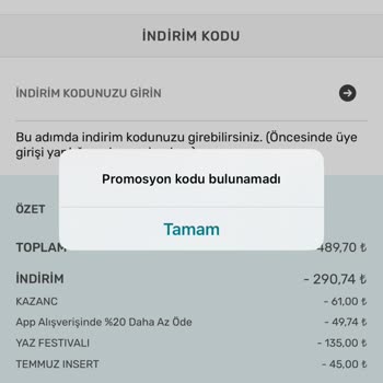 Kazandığım 200 TL Online Çek Kodu Geçersiz Çıktı, Sorunumun Çözülmesini İstiyorum