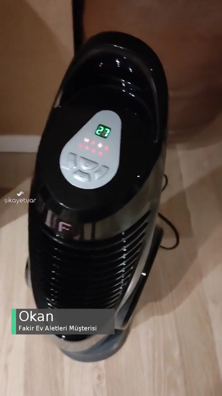 Fakir Tvl 90 BS Tower Fan Arızalı Çıktı! videonun kapak resmi