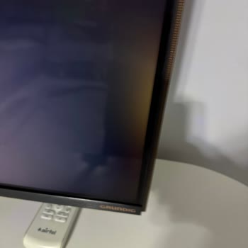 Yeni Alınan Grundig TV'de Ekran Sorunu Ve Acil Müdahale Talebi