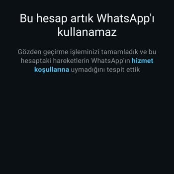Numara Değişikliği Sonrası WhatsApp Hesabım Haksız Yere Engellendi
