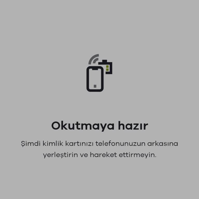 NFC İle Kimlik Doğrulama Zorunluluğu Nedeniyle Hesaba Erişemiyorum