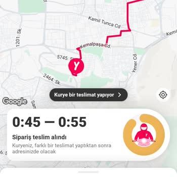Siparişim 1 Saat 45 Dakikadır Teslim Edilmedi İletişim Kuramıyorum