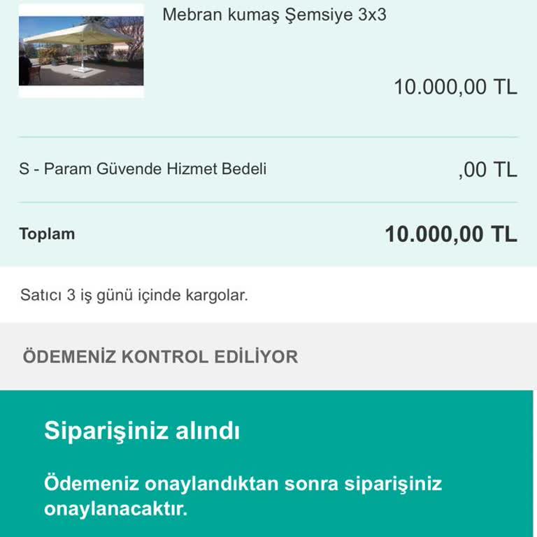 Sahibinden.com Üzerinden Yapılan Ödemede Güvenlik Açığı Ve İade Sorunu