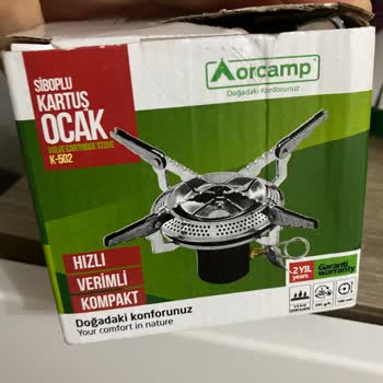 Aldığım Orcamp 502 Ocak Kartuşu Gaz Vermiyor, Destek Bekliyorum
