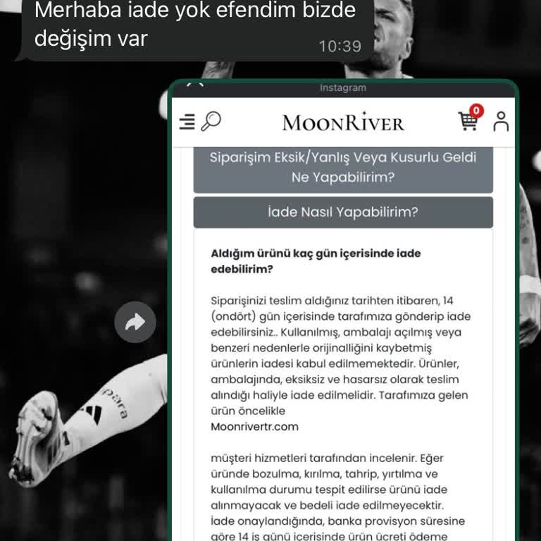 İade Talebimin Reddedilmesi Ve Müşteri Hizmetlerinin İlgisizliği