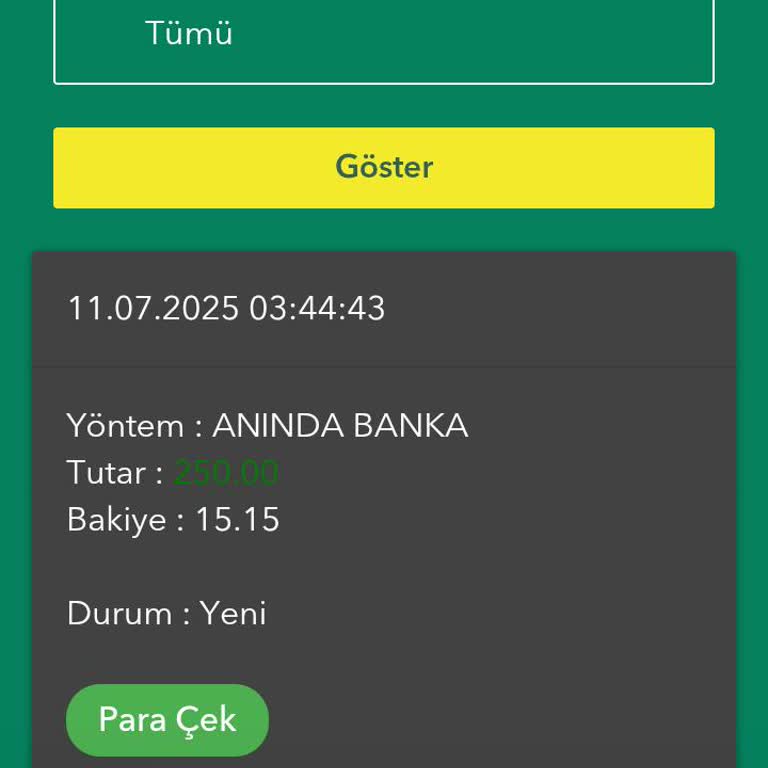Betpark'ta FreeSpin Kazancım Yatırımsız Olduğu İçin Ödenmedi