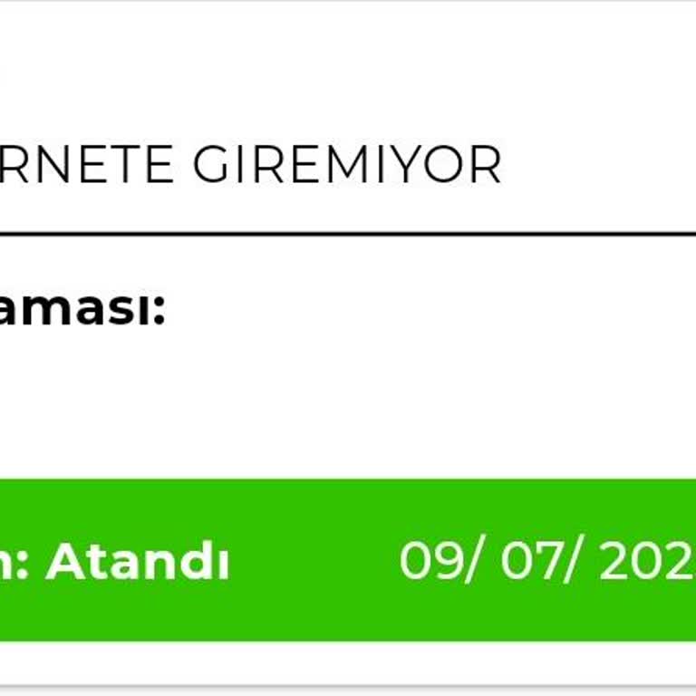 Günlerdir İnternet Yok Müşteri Hizmetleri Çözüm Sunmuyor