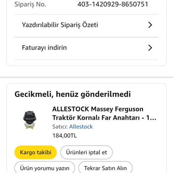 Teslimat Gecikti, Fiyat Artışıyla Mağdur Oldum