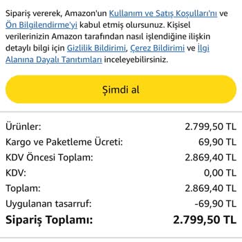 Sepet Ve Ödeme Arasında Fiyat Farkı: Amazon'da Yanıltıcı Fiyatlandırma Sorunu