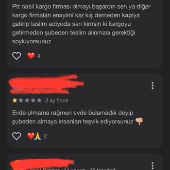 Kargom Teslim Edilmeden Şubeden Alınması İstendi