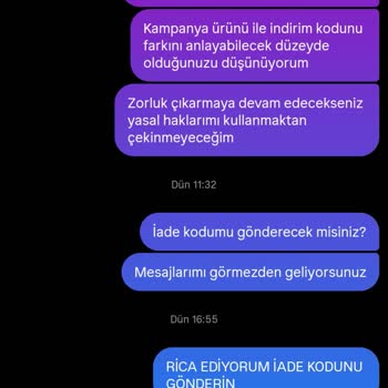 İade Talebim Instagramdan Yanıtsız Kaldı Yasal Hakkım Engelleniyor