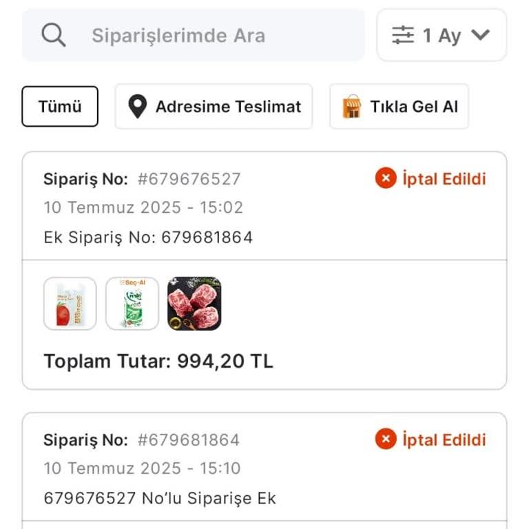 Migros Sanal Market Randevulu Teslimatta Stok Yok Bahanesiyle Müşteriyi Mağdur Ediyor