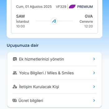 Premium Bilette Koltuk Seçim Hakkım İhlal Edildi