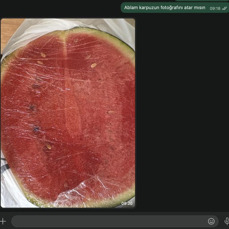 Yarım Karpuz Gönderildi İade İçin Fotoğraf Şartı Mağdur Etti