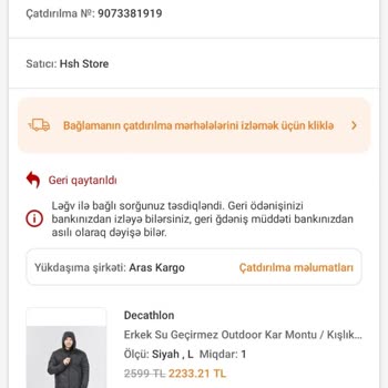 Trendyol'dan 8 Aydır İade Edilmeyen Para Ve Çözülmeyen Sorun