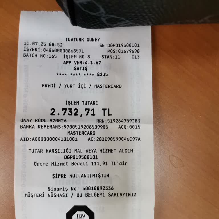 Araç Muayene Ücretine Eklenen Haksız Hizmet Bedelinin İadesini Talep Ediyorum