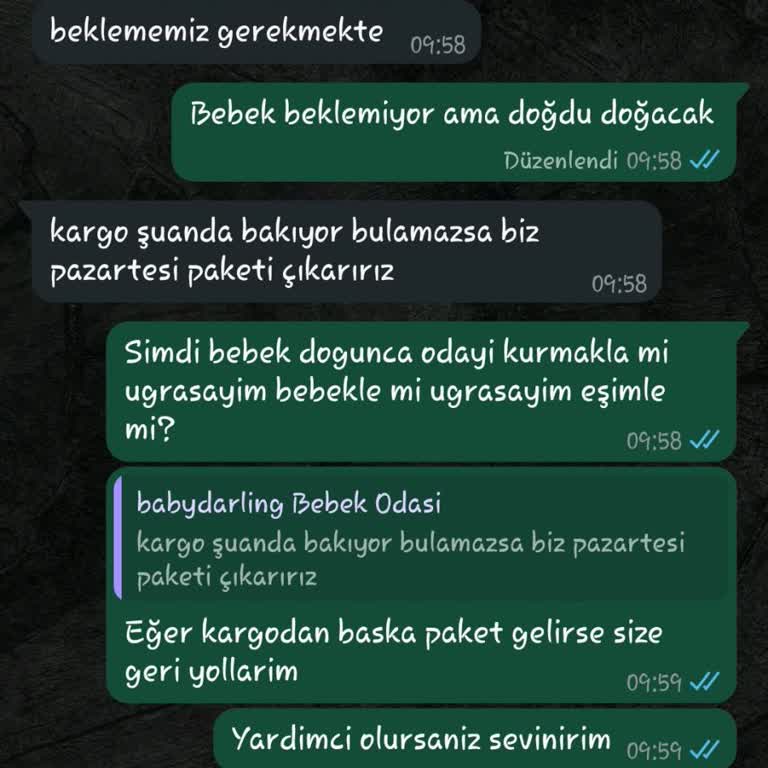 Eksik Ve Geciken Bebek Odası Seti: Müşteri Hizmetlerine Ulaşmak İmkansız