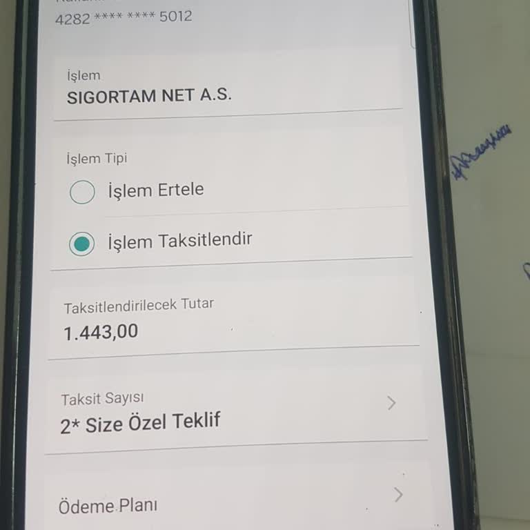 Sigortam.net'ten Kasko İptalinde Haksız İndirim Kesintisi Ve Geri Ödeme Sorunu